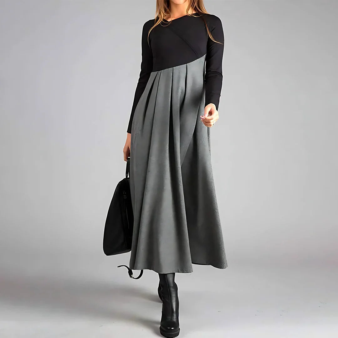 Anabel - Elegant Dress With Long Sleeve