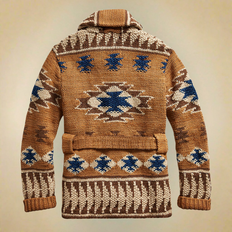 Yamen - Vintage Warm Knitted Cardigan