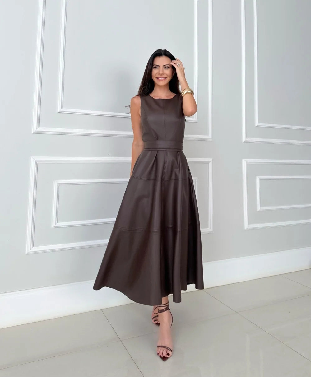 Ynez - Elegant Midi Dress