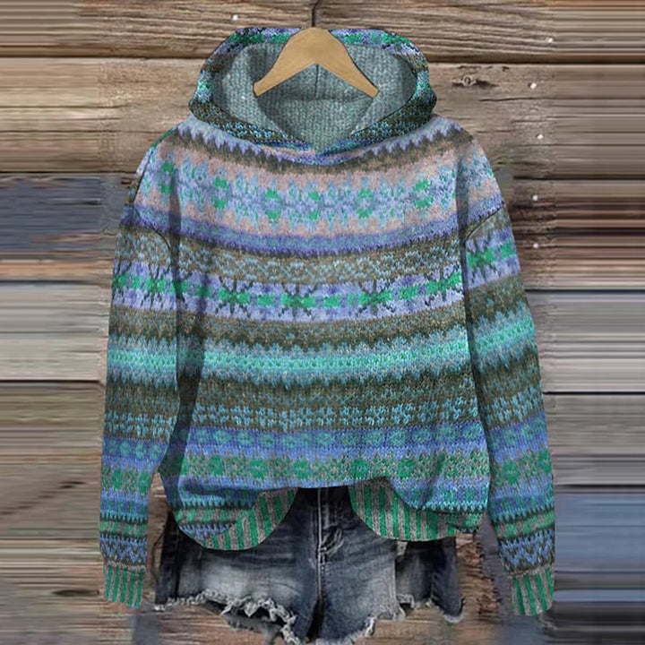 Annika - Ethnic Retro Hoodie