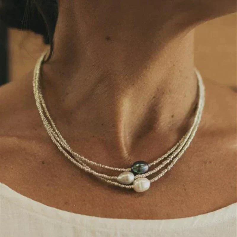 Glenda - Multi Layered Necklace