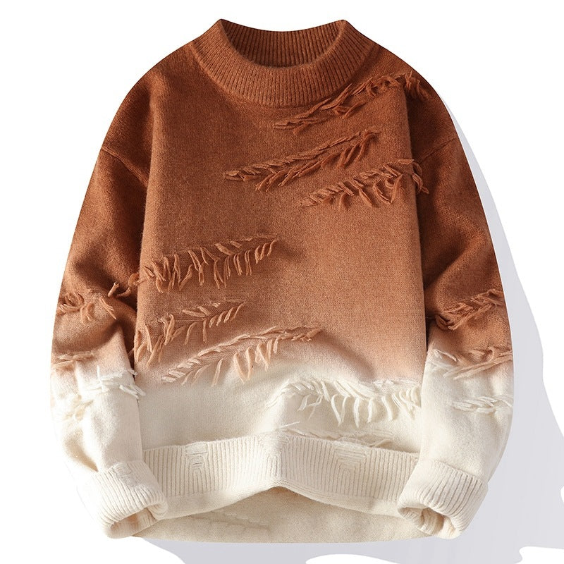 Wilfried - Round Neck Knitted Sweater