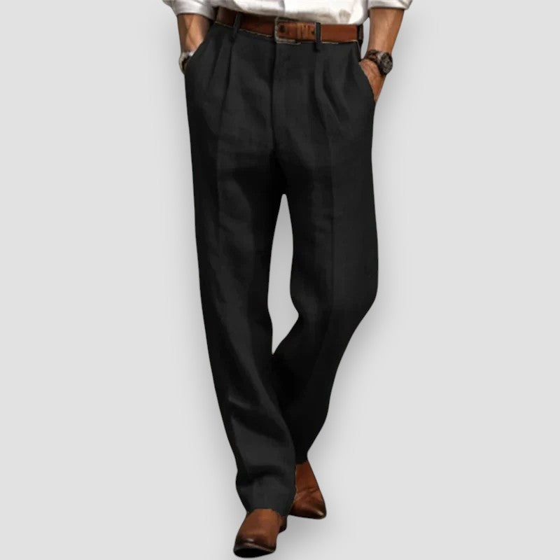 Alexei - Classic Linen Pants