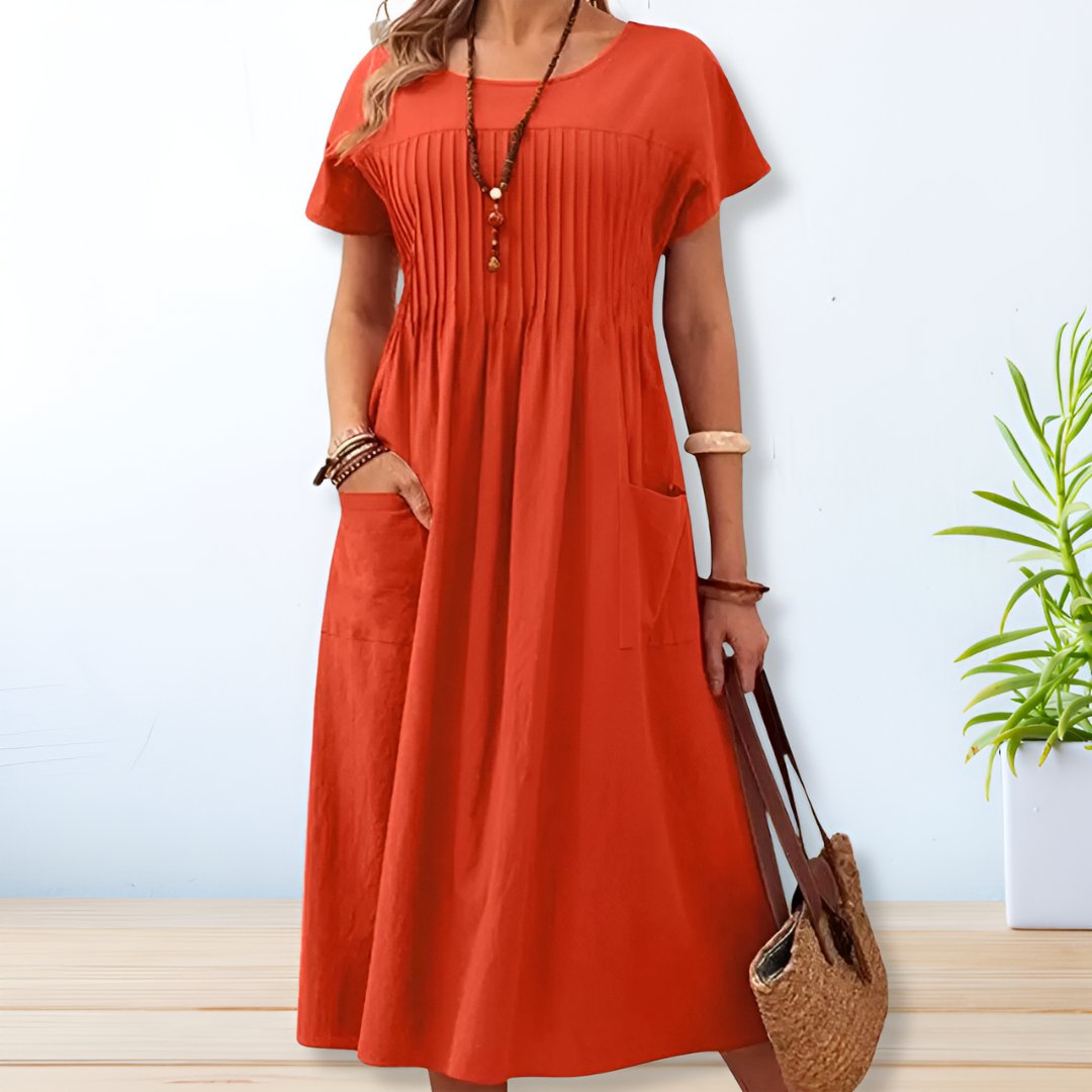 Yesica - Loose Fit Casual Dress
