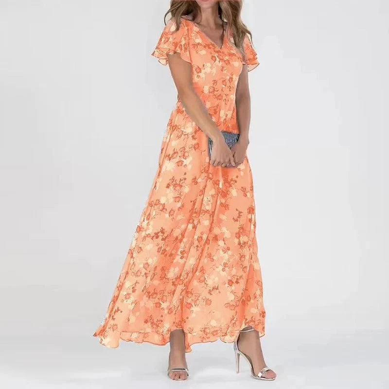 Astrid - Long Floral Dress
