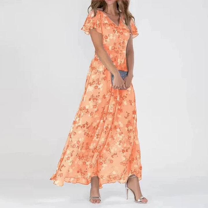 Astrid - Long Floral Dress