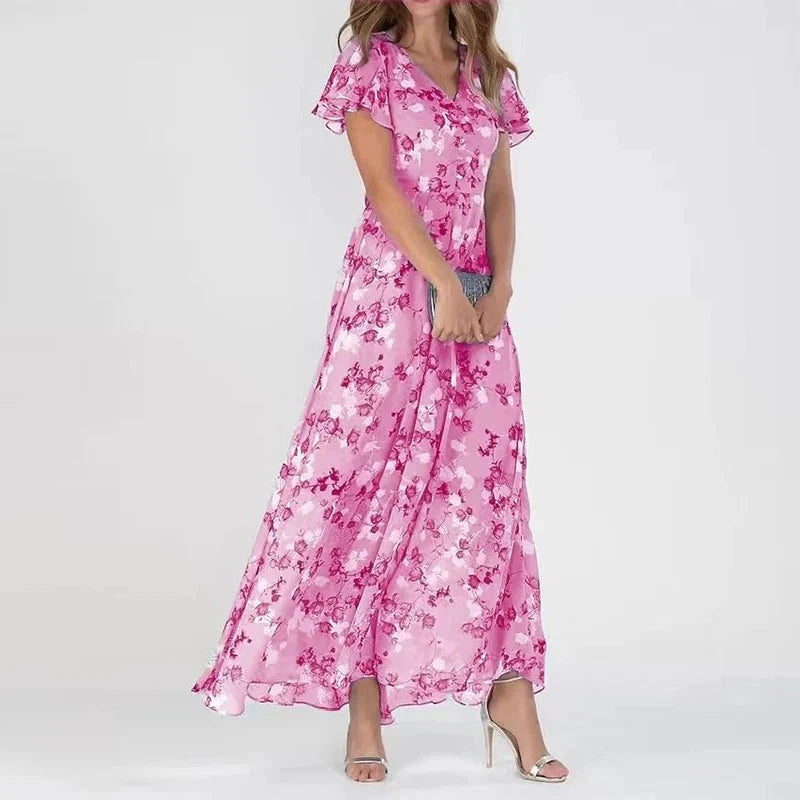 Astrid - Long Floral Dress