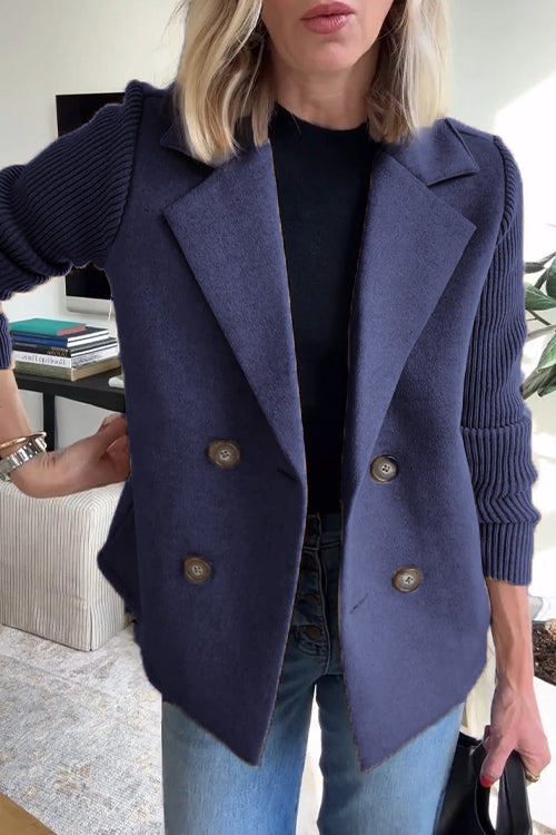 Allison - Elegant Knitted Blazer