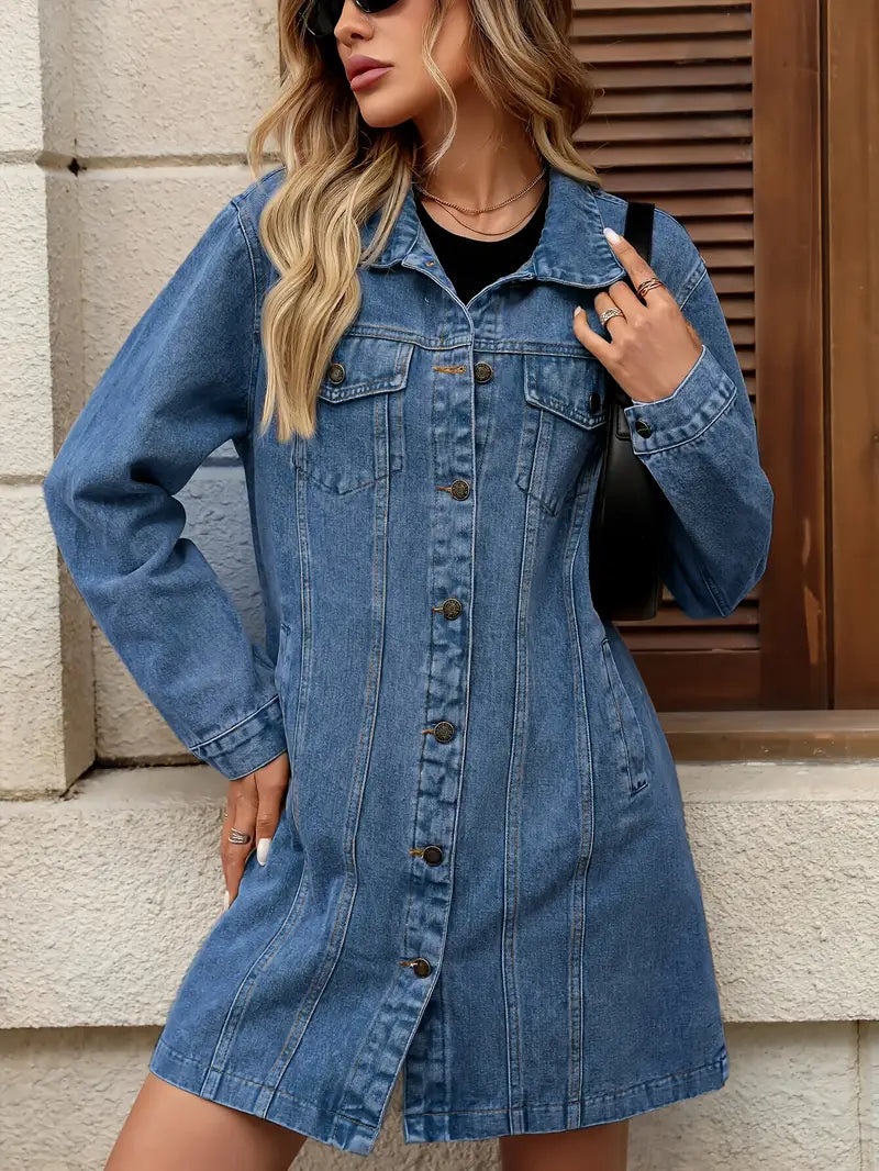 Tacie - Denim Jacket With Front Pockets