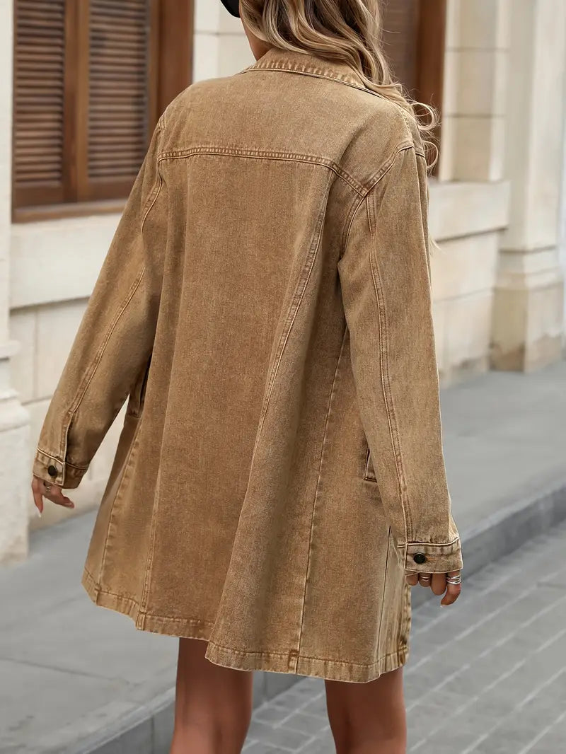 Tacie - Denim Jacket With Front Pockets