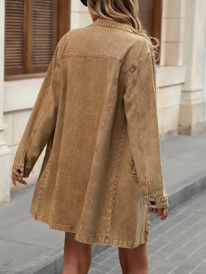 Tacie - Denim Jacket With Front Pockets