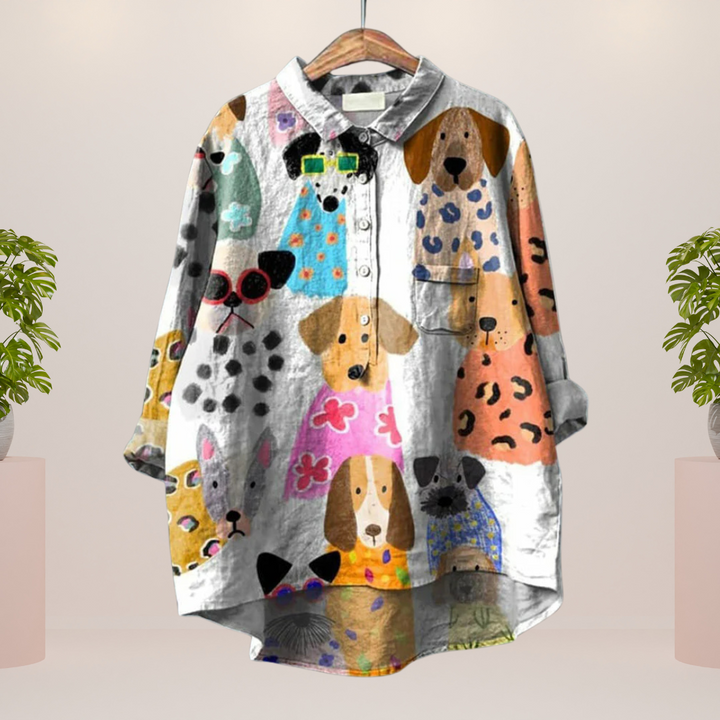 Vanya - Trendy Fashionable Print Art Shirt