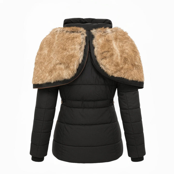 Barbra - Fur Lined Hooded Winter Coat