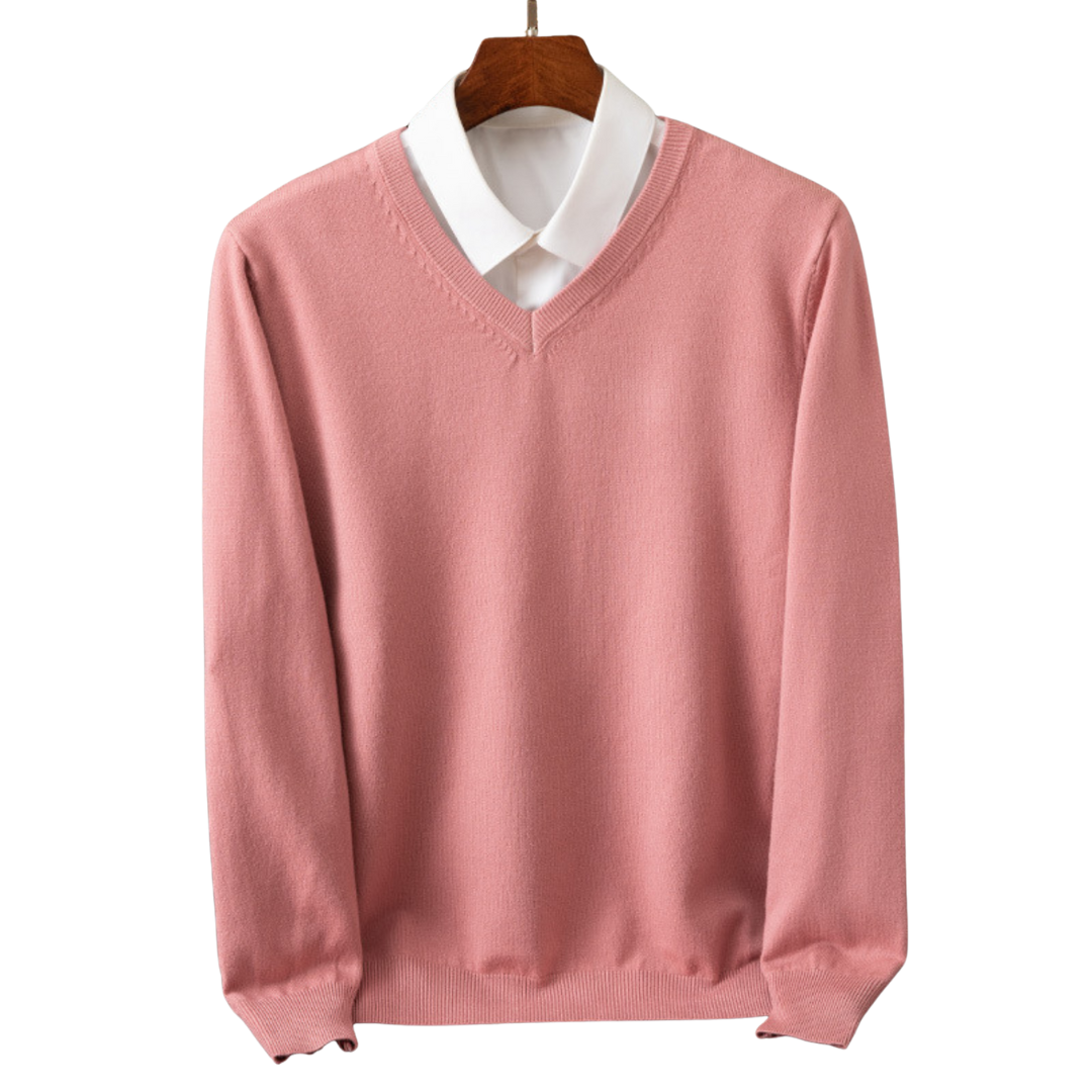 Stokes - Cashmere V-Neck Sweater