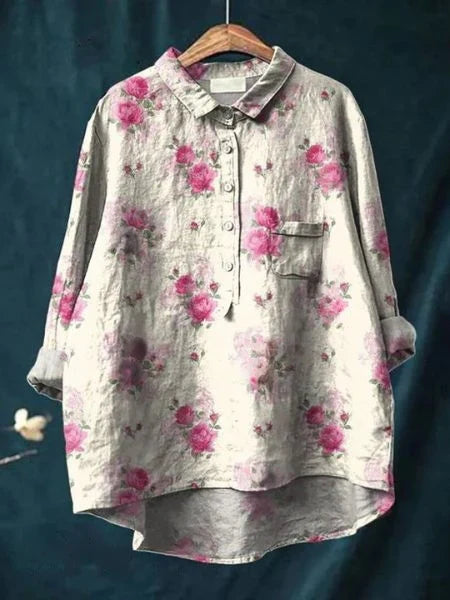 Emery - Floral Print Blouse