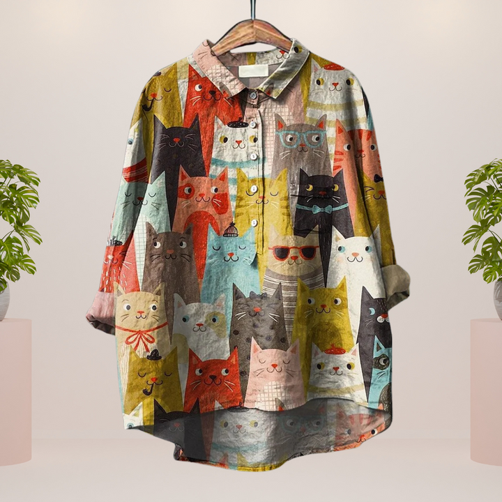 Vanya - Trendy Fashionable Print Art Shirt