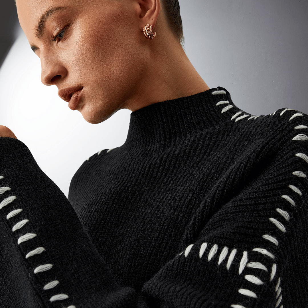 Aria | Premium Turtleneck Sweater With Unrivaled Comfort