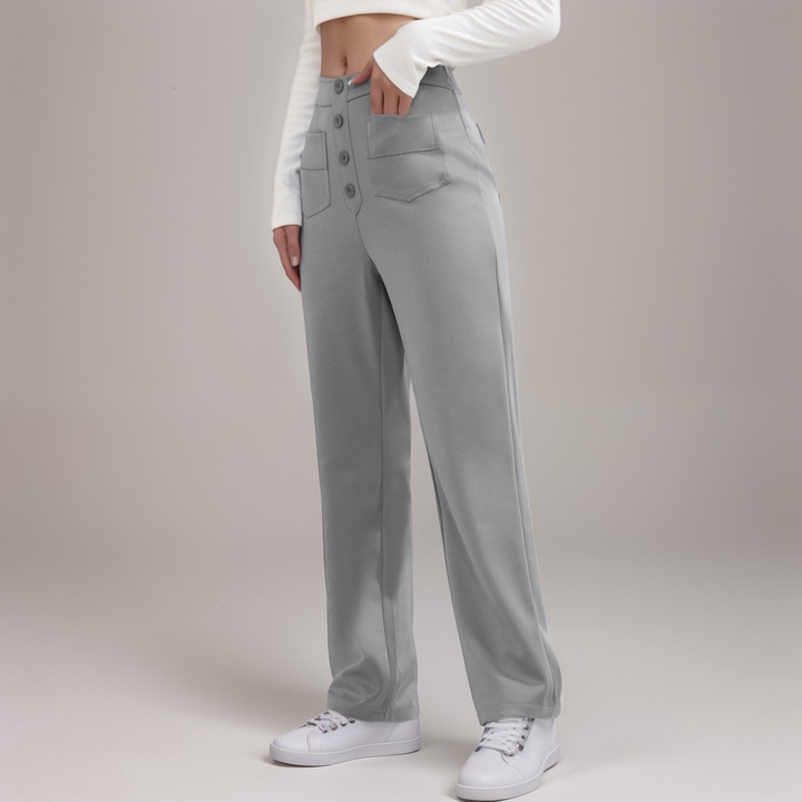 Saundra - Trendy High Waist Sculpt Pant | 1+1 FREE