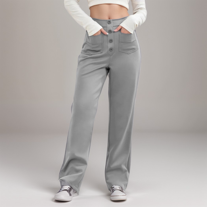 Saundra - Trendy High Waist Sculpt Pant | 1+1 FREE