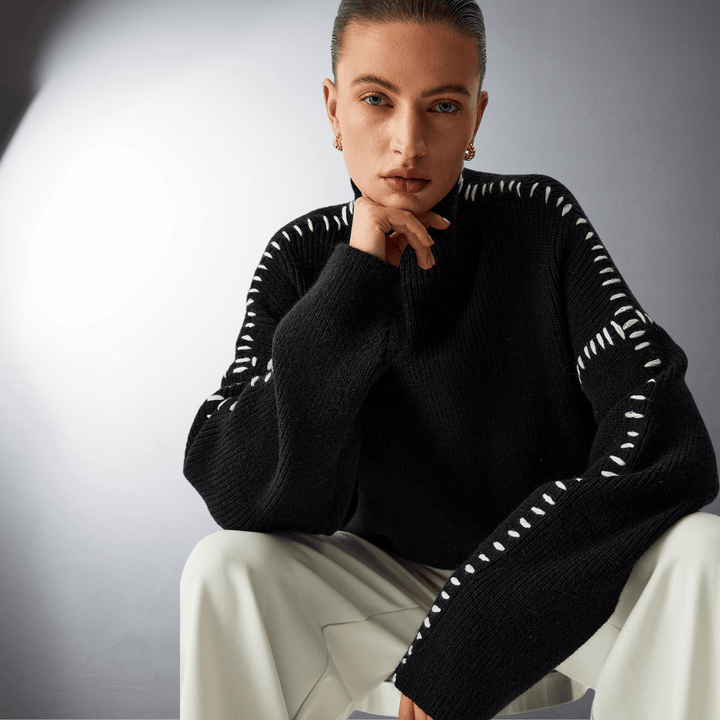 Aria | Premium Turtleneck Sweater With Unrivaled Comfort