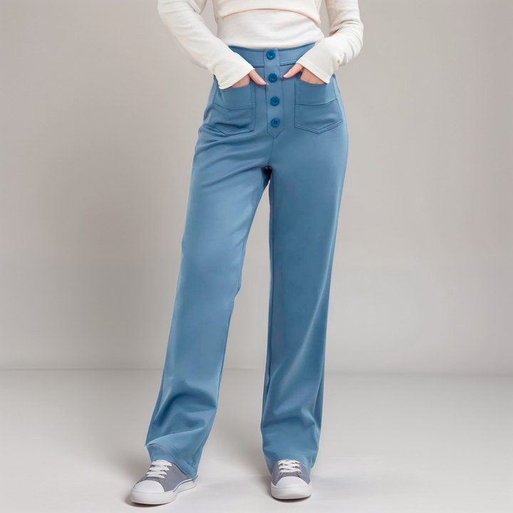 Saundra - Trendy High Waist Sculpt Pant | 1+1 FREE
