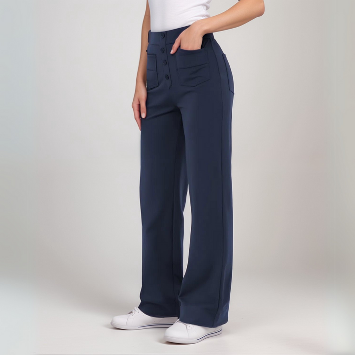 Saundra - Trendy High Waist Sculpt Pant | 1+1 FREE