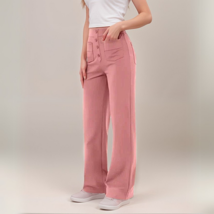 Saundra - Trendy High Waist Sculpt Pant | 1+1 FREE