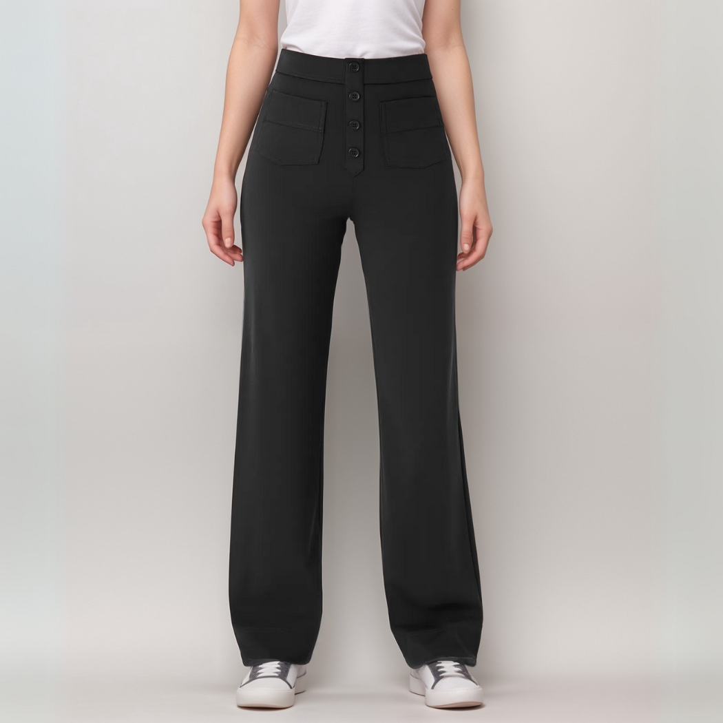 Saundra - Trendy High Waist Sculpt Pant | 1+1 FREE