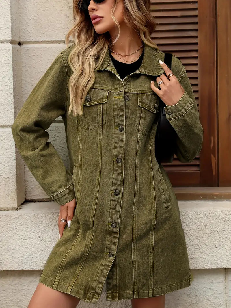 Tacie - Denim Jacket With Front Pockets