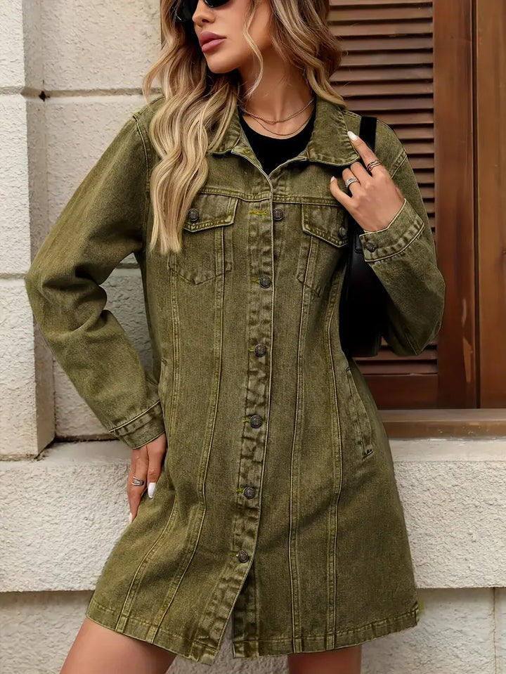 Tacie - Denim Jacket With Front Pockets