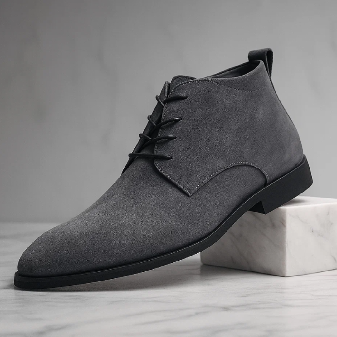 Ngidi - Suede Lace Up Ankle Boots