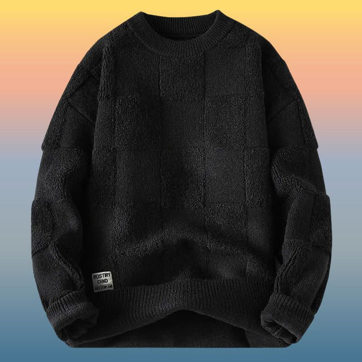 Vorian - Round Neck Knitted Sweater