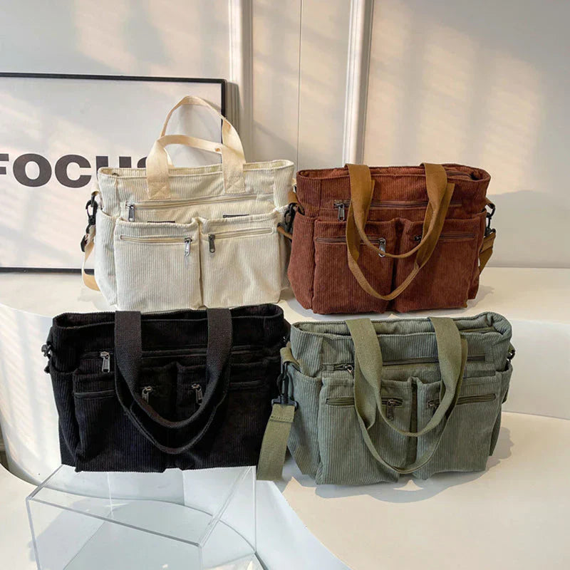 Stella - Multi Pocket Carry Tote