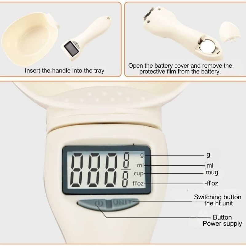 NutriScale - Food Measuring Scale