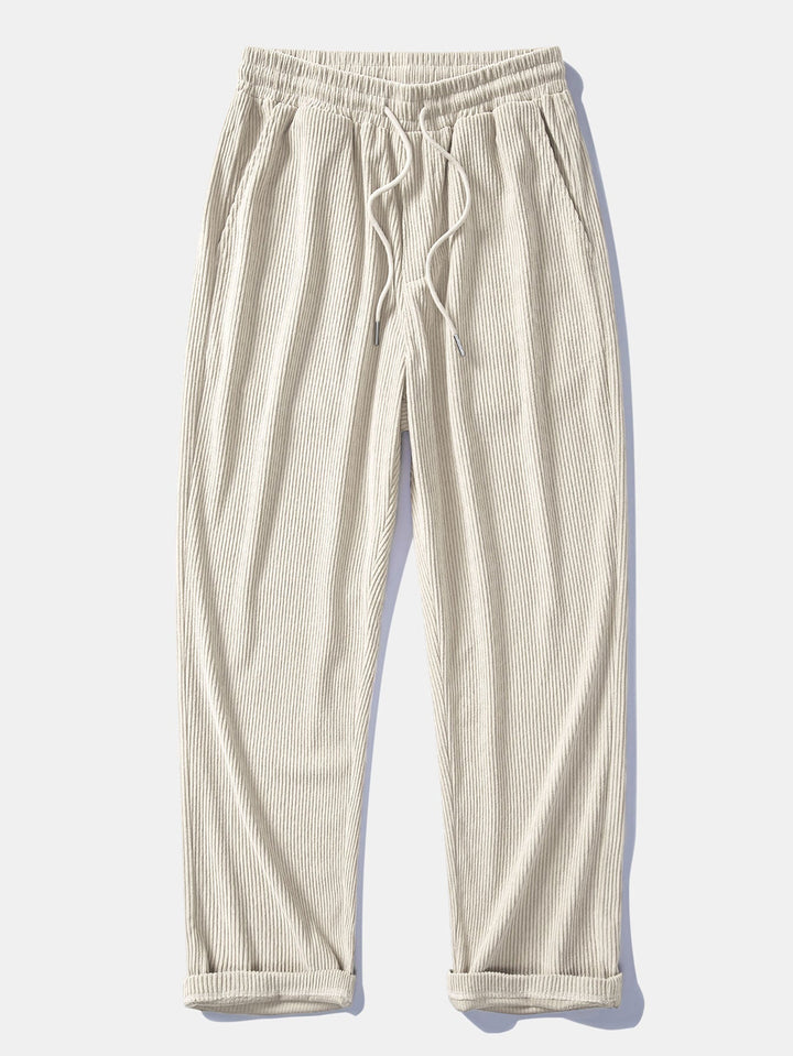 Cadmus - Corduroy Hooded Shirt And Pants Set