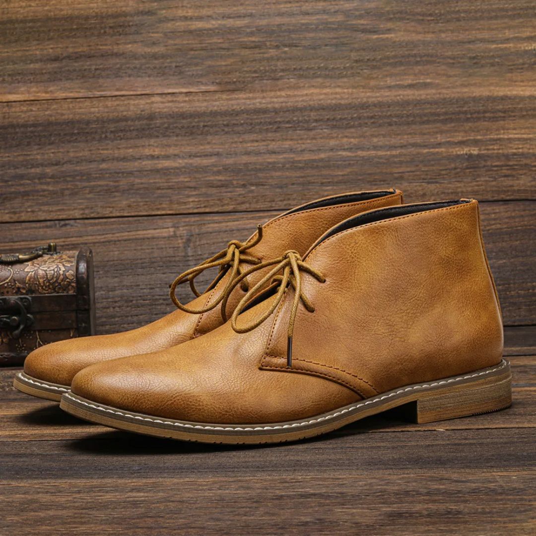 Bruneo - Handcrafted Leather Ankle Boots