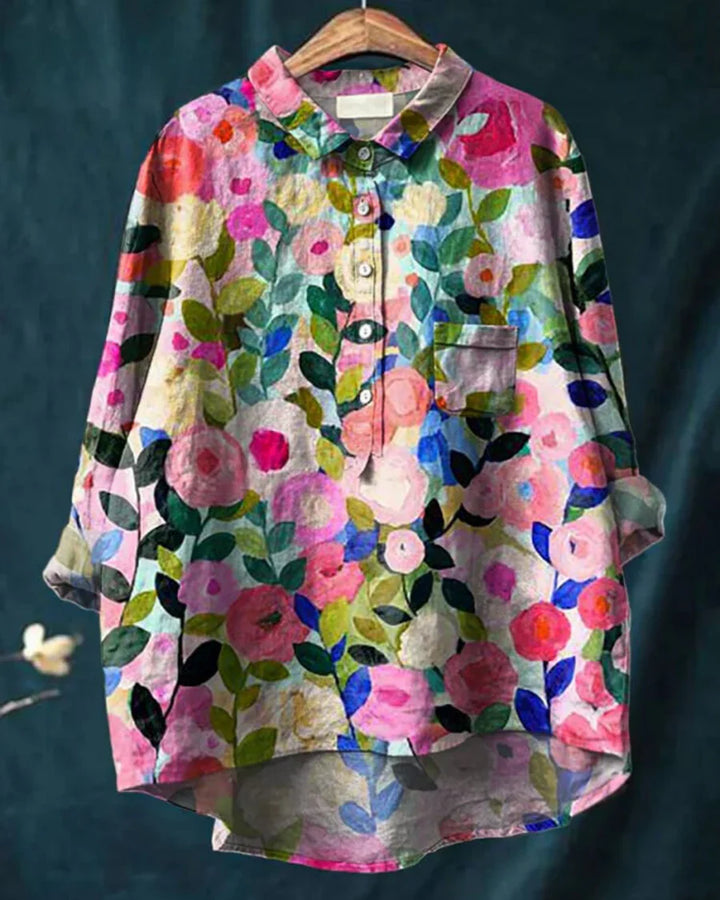 Emery - Floral Print Blouse