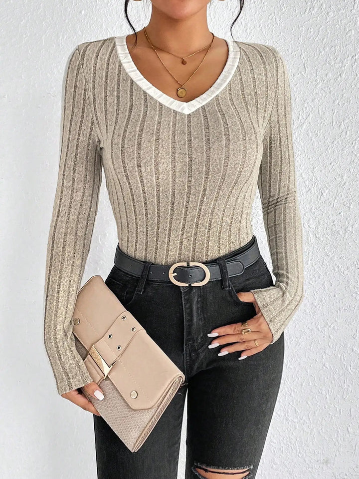 Wendula - Knitted Long Sleeve Top