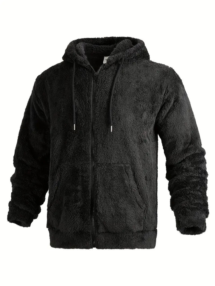 Ushakov - Casual Long Sleeve Hoodie With Zipper