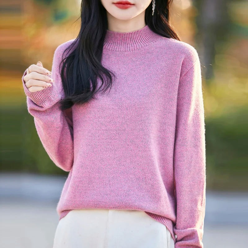 Sietske - Mock Neck Sweater