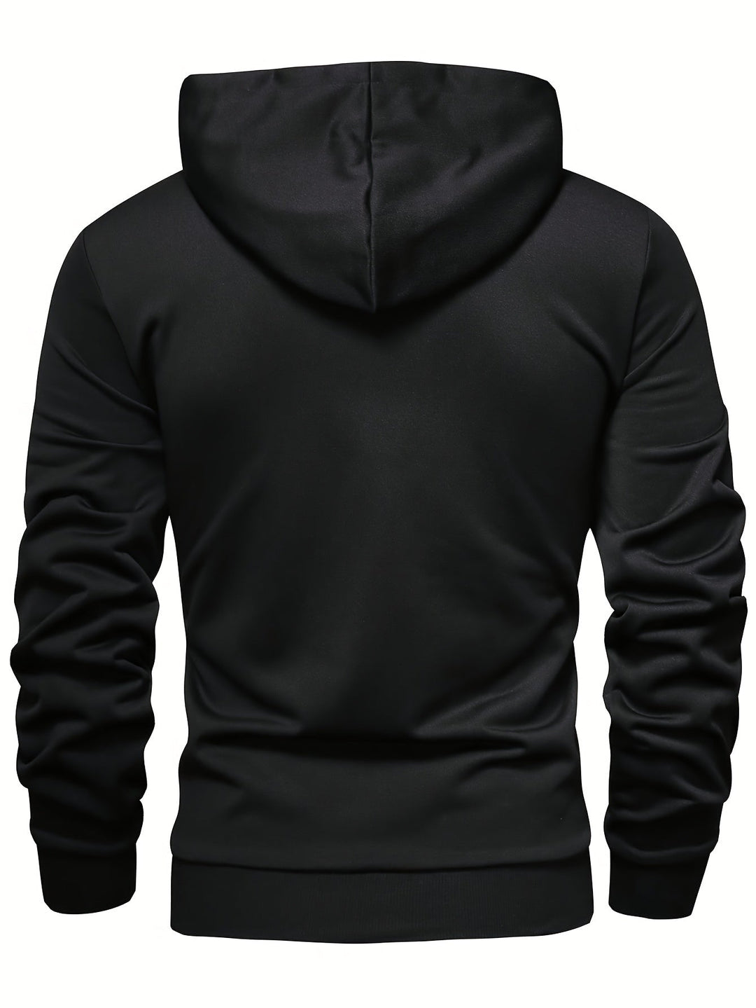Klod - Casual Long Sleeve Hoodie With Button