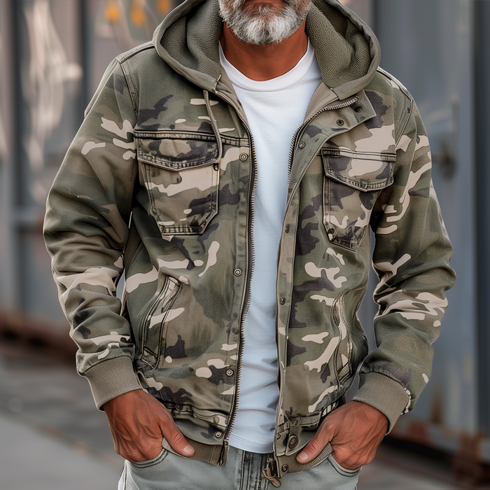 Arnoldo - Camouflage Cargo Jacket
