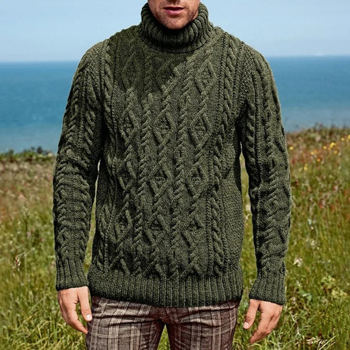 Koos - Turtleneck Knitted Sweater