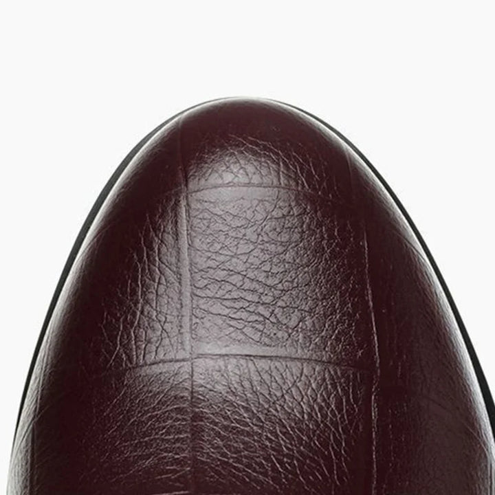 Switolina - Fashionable Leather Wedge Shoes
