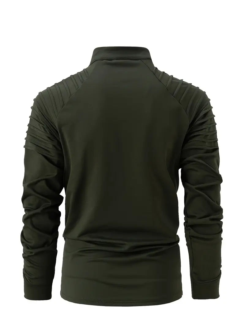 Linwood  - Long Sleeve Polo Shirt With Zipper