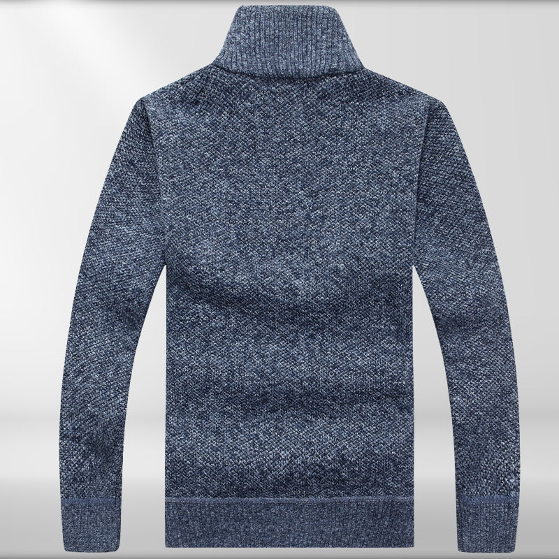Lewis - Fleece Thicker Half Zipper Sweater