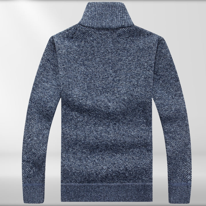Lewis - Fleece Thicker Half Zipper Sweater