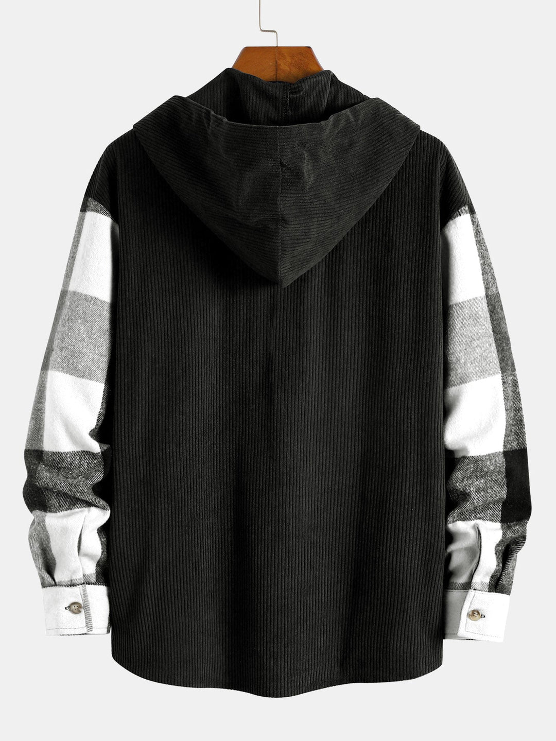 Balthazar - Corduroy Patchwork Hoodie and Pants Set