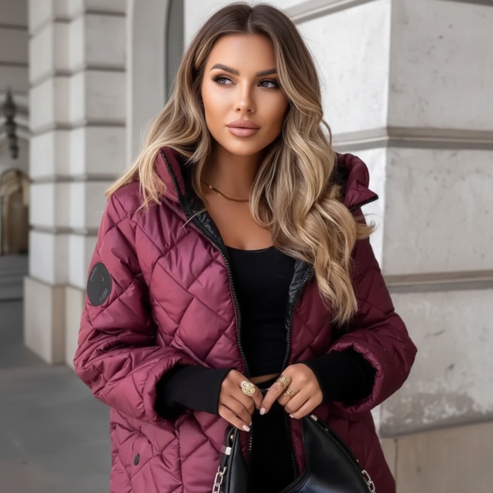Anahera - Quilted Puffer Jacket With Hood