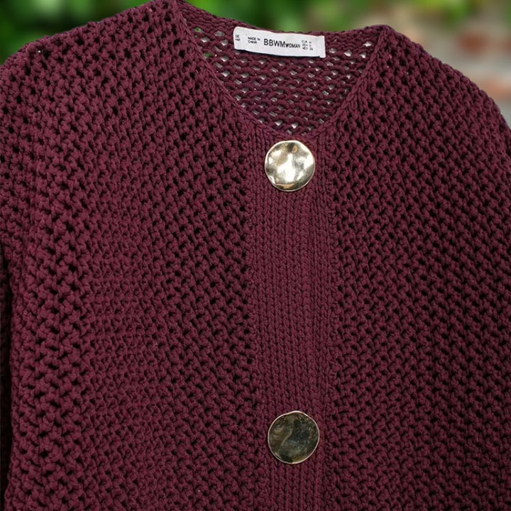 Stacey - Winter Knitted Cardigan